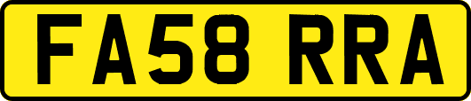 FA58RRA