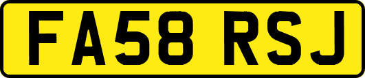 FA58RSJ