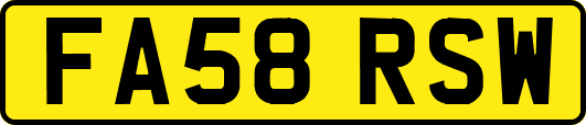 FA58RSW