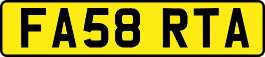 FA58RTA