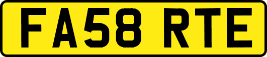 FA58RTE