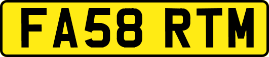 FA58RTM