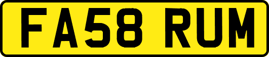 FA58RUM