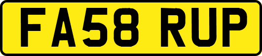 FA58RUP