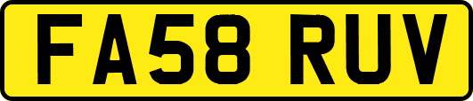 FA58RUV