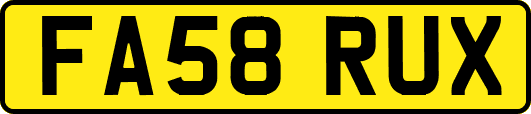 FA58RUX