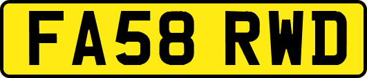FA58RWD