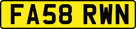 FA58RWN