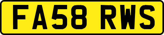 FA58RWS