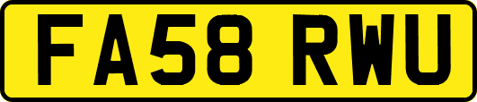 FA58RWU