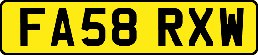 FA58RXW