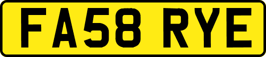 FA58RYE