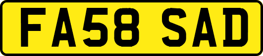 FA58SAD