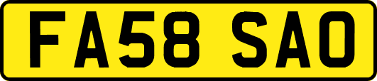 FA58SAO
