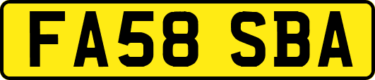 FA58SBA