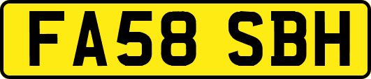 FA58SBH