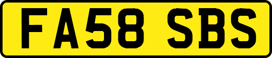 FA58SBS