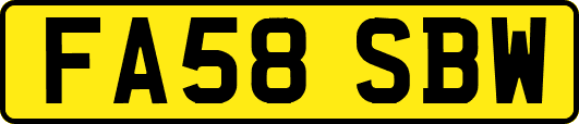 FA58SBW