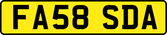 FA58SDA