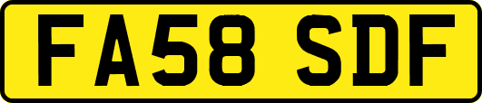 FA58SDF