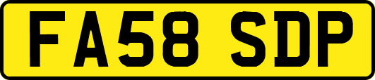 FA58SDP