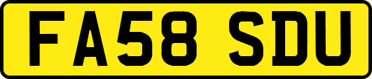 FA58SDU