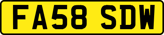 FA58SDW