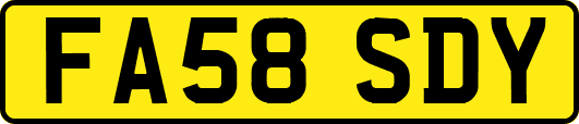 FA58SDY