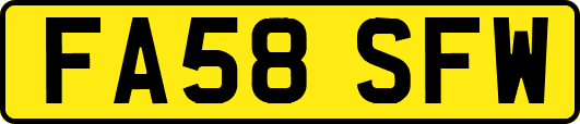 FA58SFW