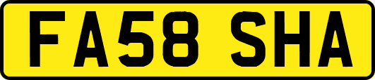 FA58SHA