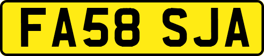 FA58SJA