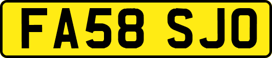 FA58SJO