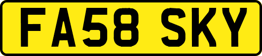 FA58SKY