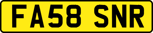 FA58SNR