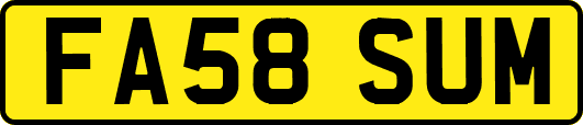 FA58SUM