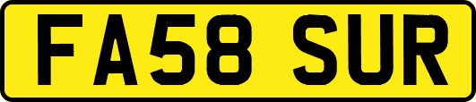 FA58SUR