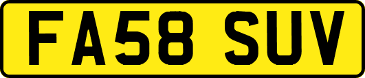 FA58SUV