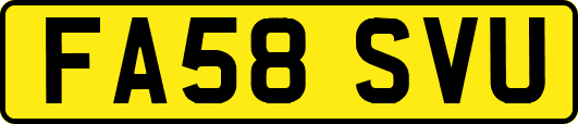 FA58SVU