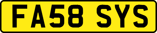 FA58SYS
