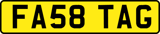 FA58TAG