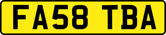 FA58TBA
