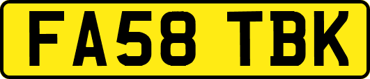 FA58TBK
