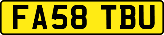 FA58TBU