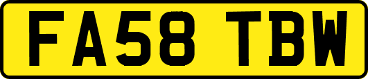 FA58TBW
