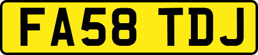 FA58TDJ