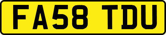 FA58TDU