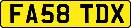 FA58TDX
