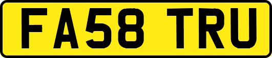 FA58TRU