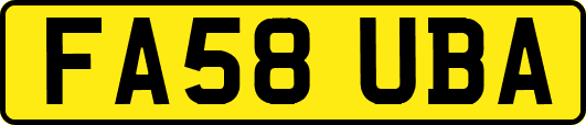 FA58UBA