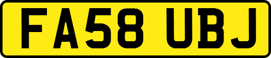 FA58UBJ